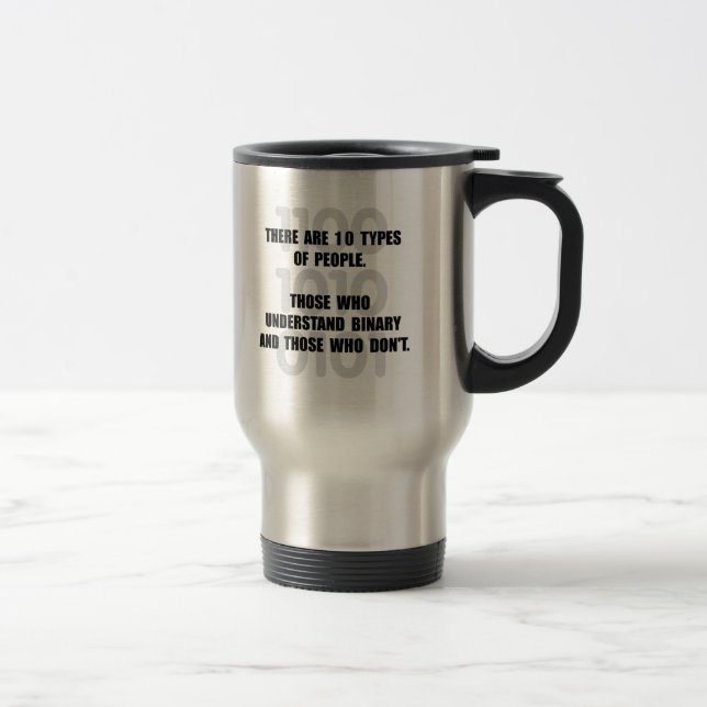 Caneca Térmica Pessoas binárias (Direita)
