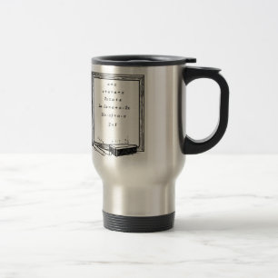 Caneca Térmica piada engraçada da álgebra