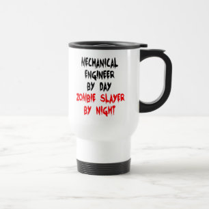 Caneca Térmica Piada Zombie do Engenheiro Mecânico