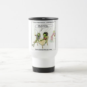 Caneca Térmica Piadas de Paquera de Críquete Divertidas