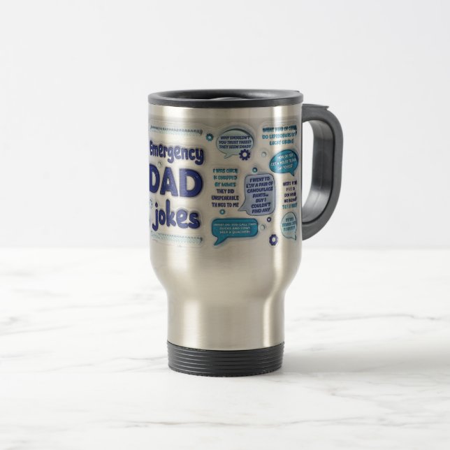 Caneca Térmica piadas Pai (Frente Esquerda)