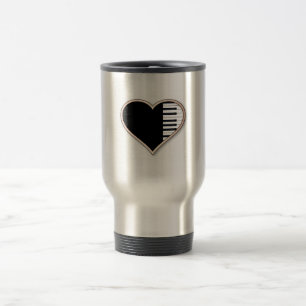 Caneca Térmica Piano do amor
