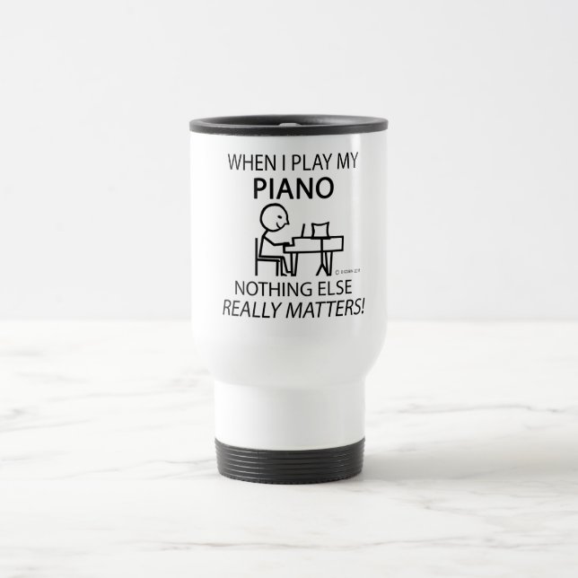 Caneca Térmica Piano Nada Mais Importa (Centro)