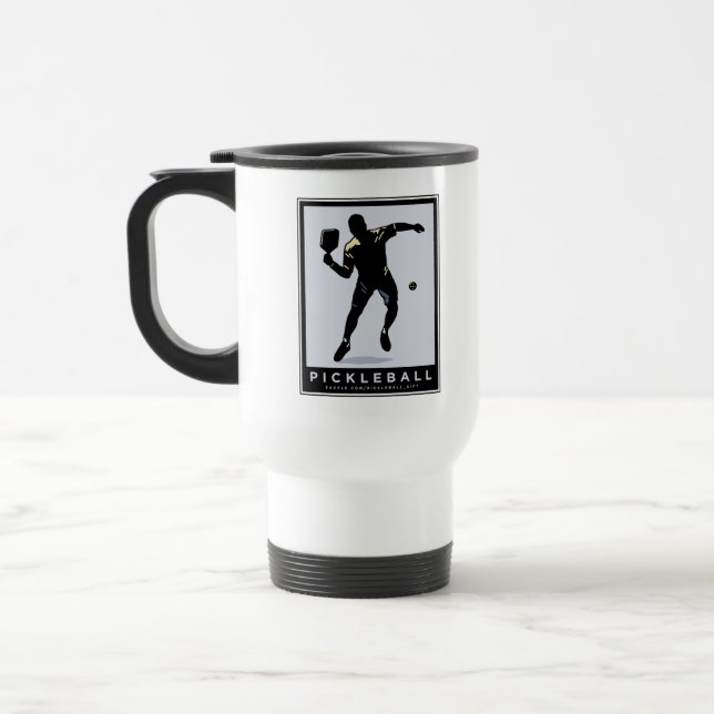 CANECA TÉRMICA PICKLEBALL SILHOUETTE CLASSIC (Esquerda)
