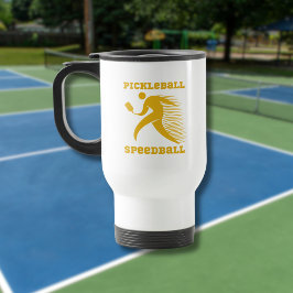 Caneca Térmica Pickleball Speedball com velocidade