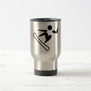 Caneca Térmica Pictografo Snowboard
