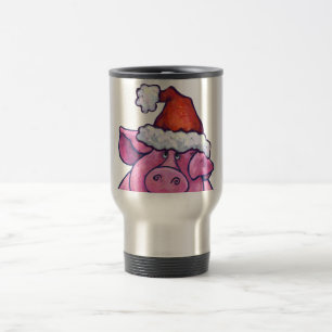 Caneca Térmica Pig Christmas