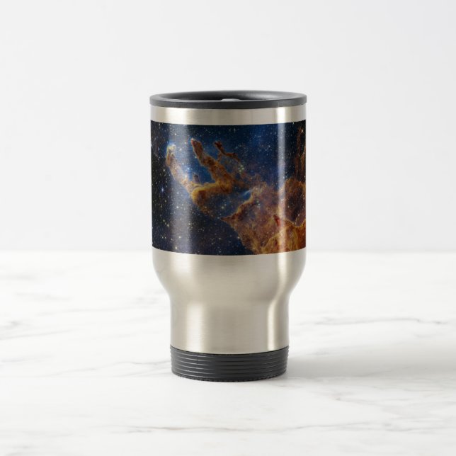 Caneca Térmica Pilares da Criação do Telescópio Web da Nebulosa d (Centro)