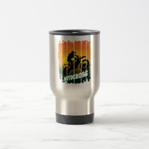 Caneca Térmica Piloto de esportes de motocicleta de natureza de m