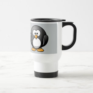 Caneca Térmica Pinguim animado bonito
