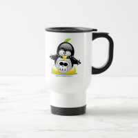 Pinguim do balancim de punk