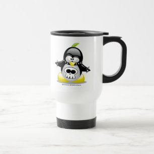 Caneca Térmica Pinguim do balancim de punk