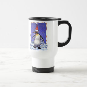 Caneca Térmica Pinguim Natal