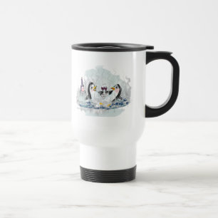 Caneca Térmica Pinguins da banheira de hidromassagem