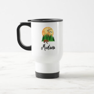 Caneca Térmica Pinheiros de Urso Grizzly Montana.