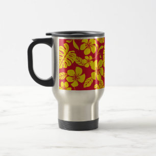 CANECA TÉRMICA ?PINK BIKINI (VERMELHO/DOURADO)