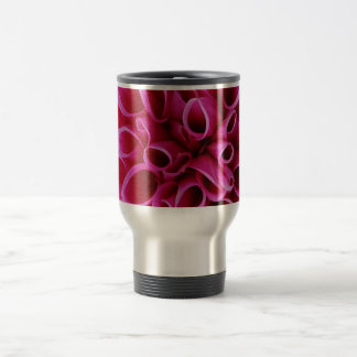Caneca Térmica Pink Flower Travel Mug 