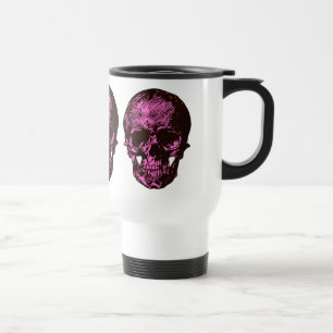 Caneca Térmica Pink Skull