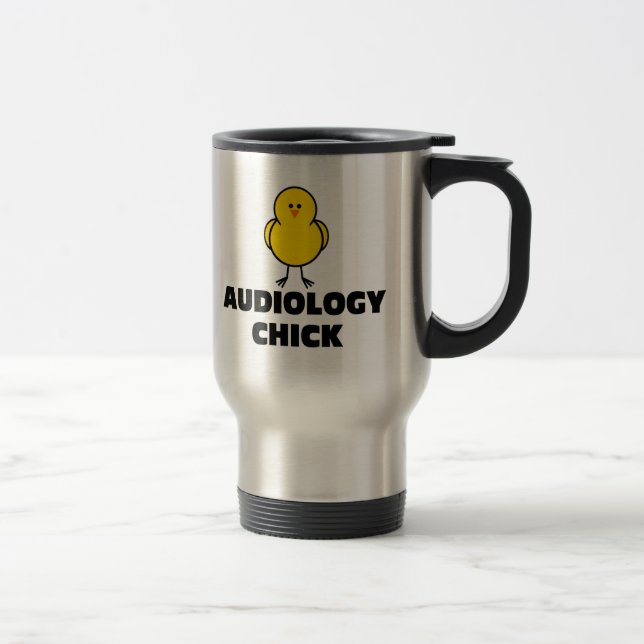 Caneca Térmica Pintinho da audiologia (Direita)