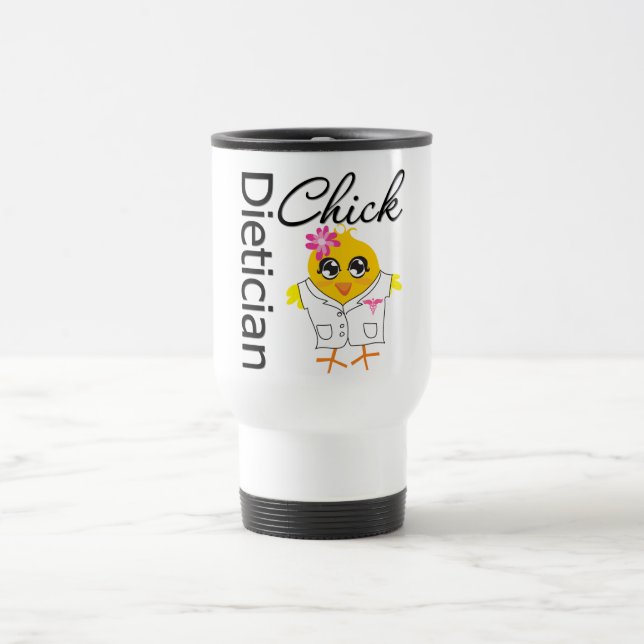 Caneca Térmica Pintinho da dietista (Centro)