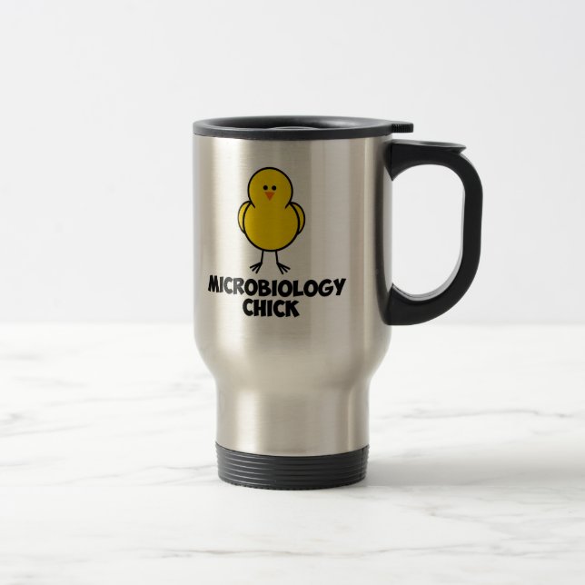 Caneca Térmica Pintinho da microbiologia (Direita)