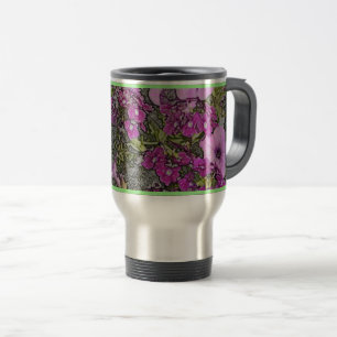 CANECA TÉRMICA PINTOS E PETUNIAS PURPAS