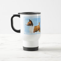 Pintura Basenji - Arte Original Custa