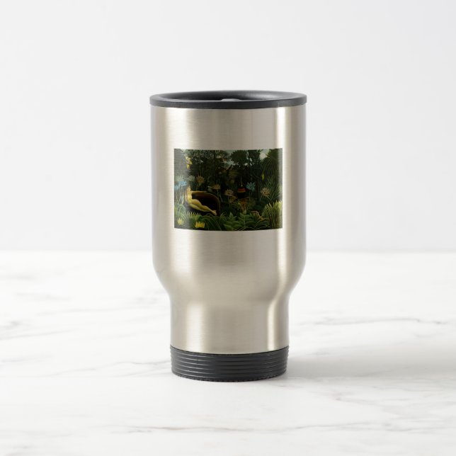 Caneca Térmica Pintura de Henri Rousseau (Centro)