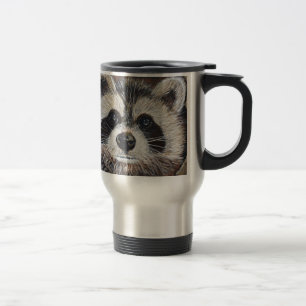 Caneca Térmica Pintura do guaxinim