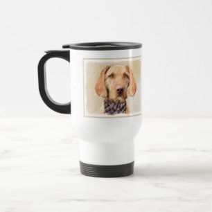 Caneca Térmica Pintura em Vizsla, por Wirehaired - Arte Cão Orig