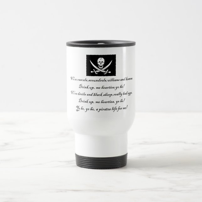 Caneca Térmica PirateLife, TravelMug (Centro)