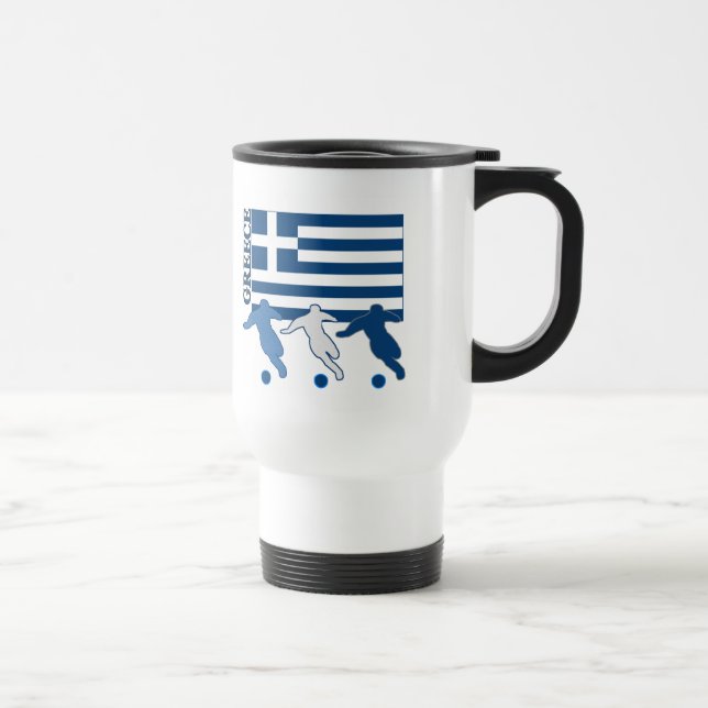 Caneca Térmica Piscina - jogadores de futebol (Direita)