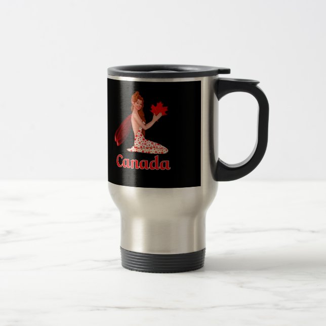 Caneca Térmica Pixie canadense com Folha de Maple (Direita)