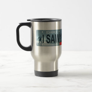 Caneca Térmica Placa de Licença Sasquatch