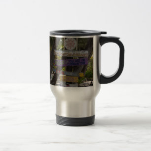 Caneca Térmica Placa de sinalização Rum Point Grand Cayman