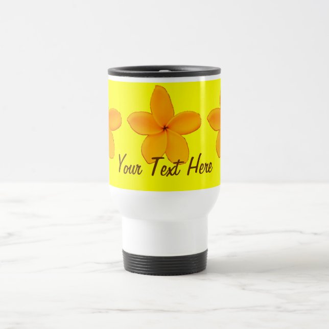 Caneca Térmica Plumeria (Centro)