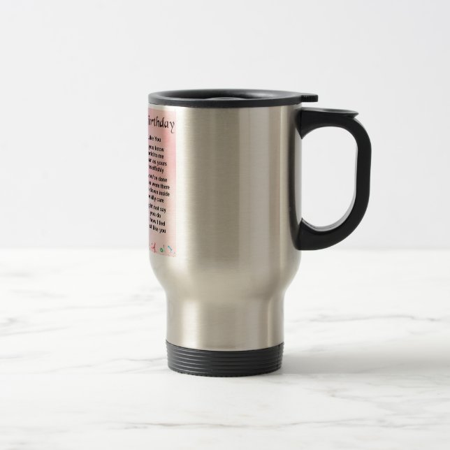 Caneca Térmica Poema do amigo - 50th aniversário (Direita)