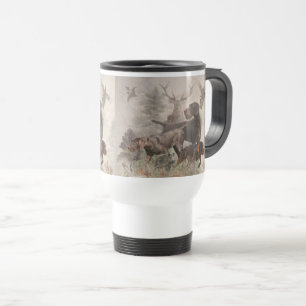 Caneca Térmica Pointer Alemão de Pelo Cabeludo