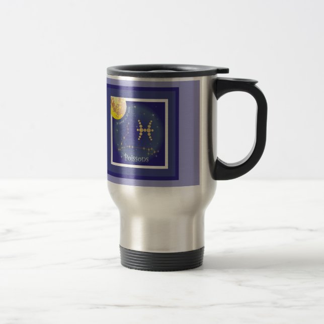 Caneca Térmica Poissons 19 février au 20 mars taça (Direita)