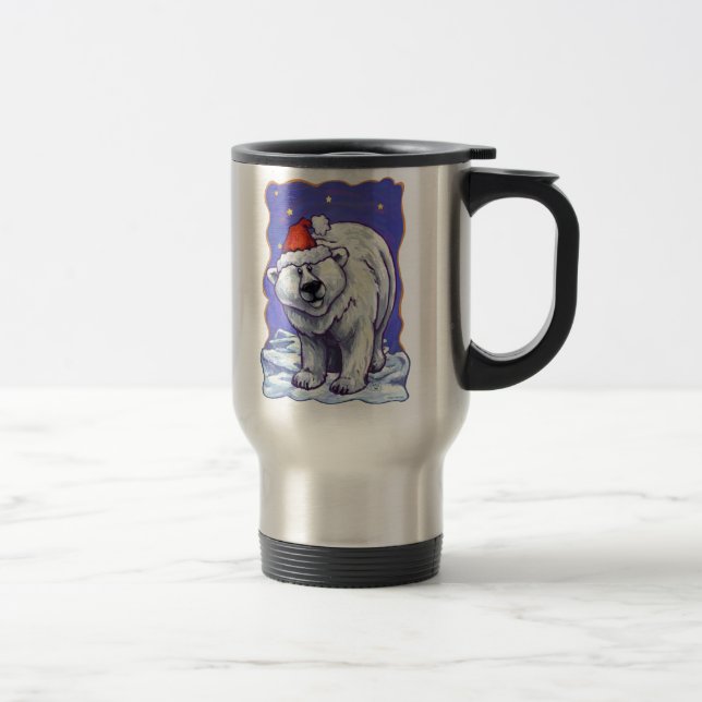 Caneca Térmica Polar Bear Natal (Direita)