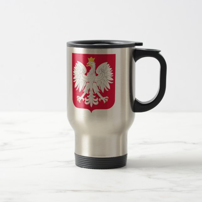 Caneca Térmica Polônia Casaco De Armas (Direita)