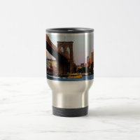 Ponte de Brooklyn na foto do original de NYC