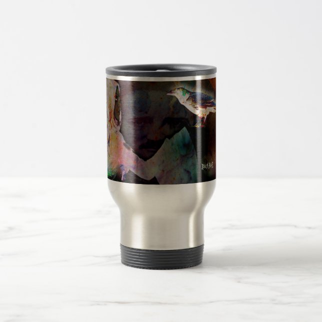 Caneca Térmica Ponto de entrada do corvo de Edna (Centro)