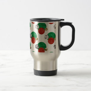 Caneca Térmica pontos de natal sequenciais