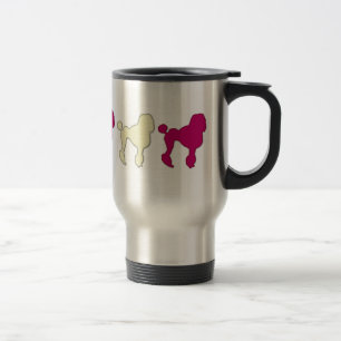 Caneca Térmica Poodles On Parade