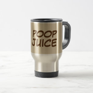 Caneca Térmica POOP JUICE Funny Coffee Mugs