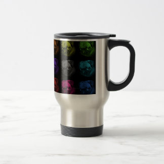 Caneca Térmica Pop art do Pug