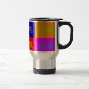 Caneca Térmica Pop Art Love
