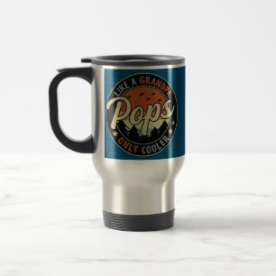 Caneca Térmica Pop Como Um Vovô Apenas Refletor De Vintagem Mais
