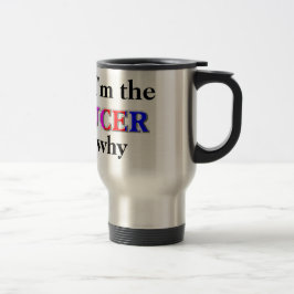 Caneca Térmica Porque eu sou o produtor, é por isso